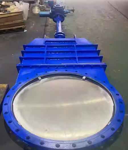 Application Scenarios, Conditions, and Usage Methods of Large DN500 Flanged Knife Gate Valves